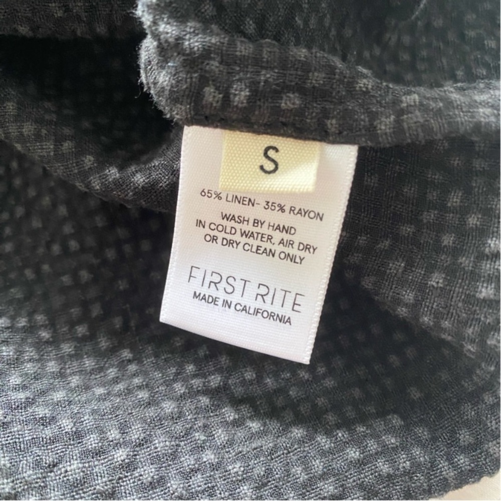 First Rite Women's black Tank Top - Picture 5 of 5